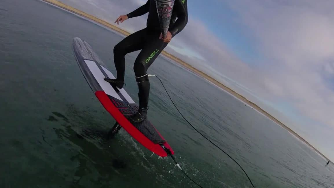 Vidéo stand up paddle foil noserider Gong Surfboard