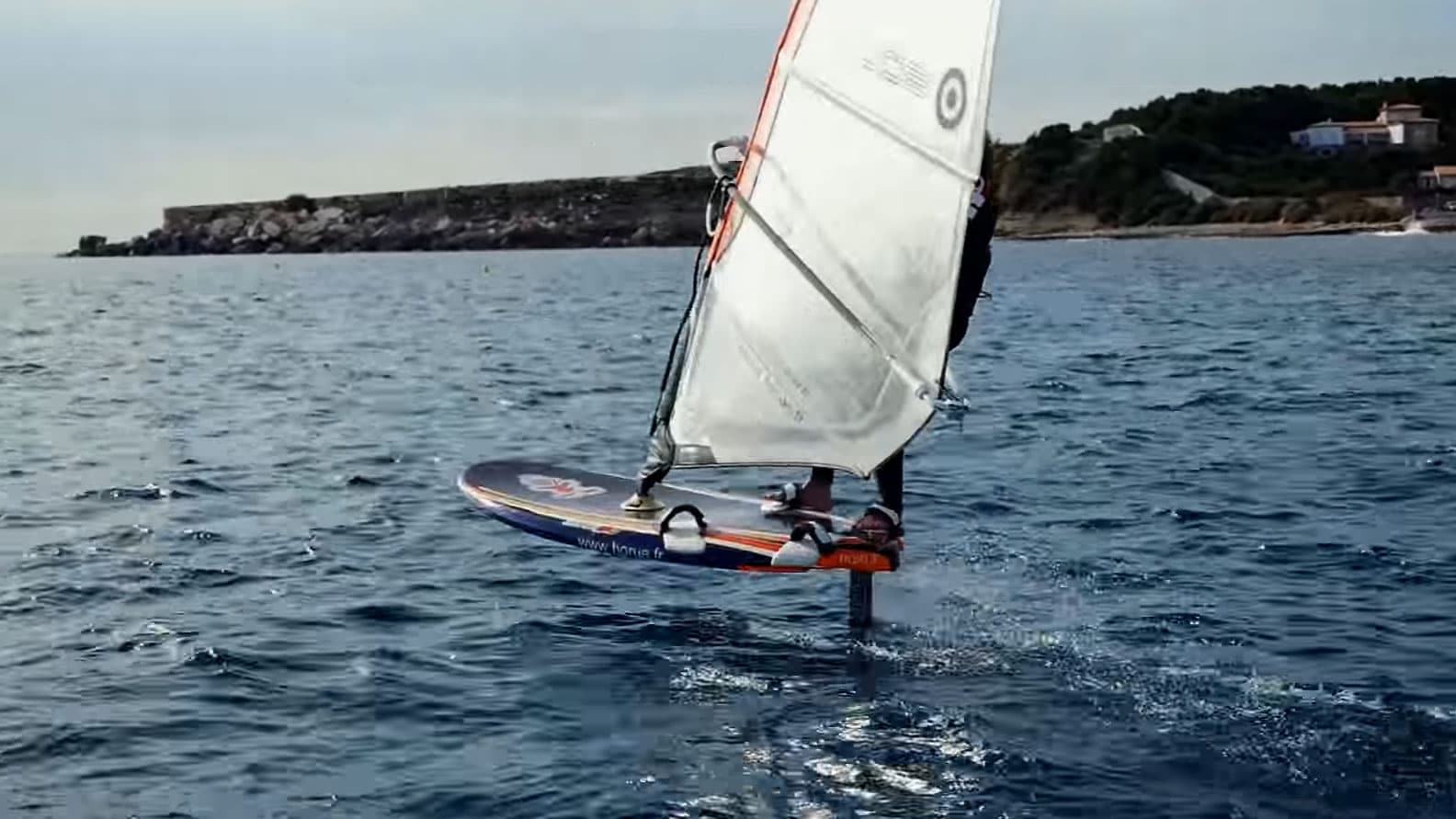 Tutoriel vidéo Horue windsurf foil, le take of