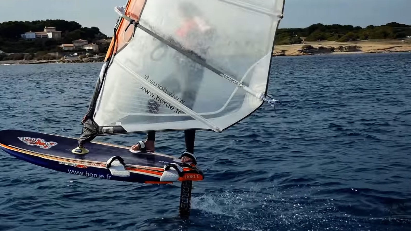 Tutoriel vidéo Horue windsurf foil, le take of