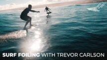 Surf Foil avec Trevor Sven Carlson de Lift à Oahu