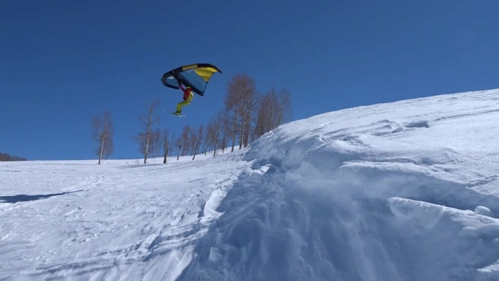 Vidéo snow wing avec Ken Lucas
