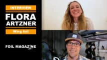 Interview de Flora Artzner, championne de wingfoil