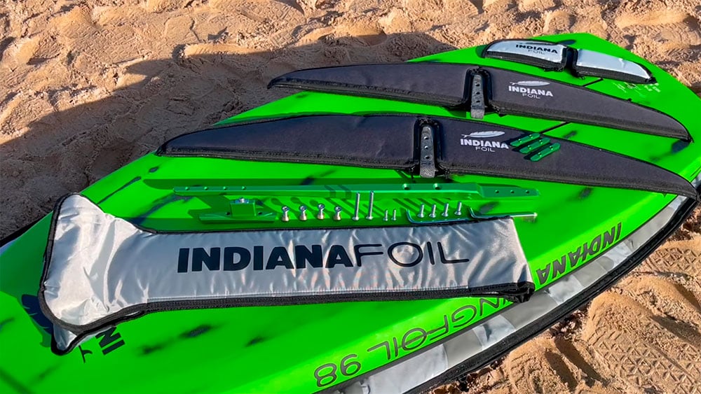 Test foil 1050 & 900 X-AR de Indiana Paddle Surf