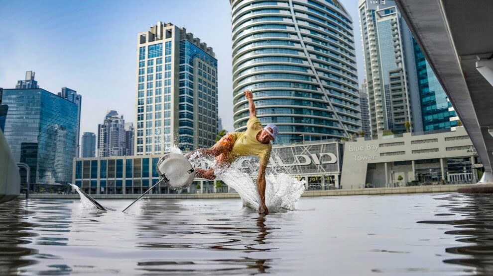 Foil Surfing In Dubai avec Ben Beholz