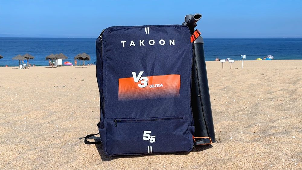 Test wing Takoon V3 Ultra avec poignées rigides