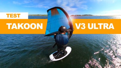 Test wing Takoon V3 Ultra avec poignées rigides