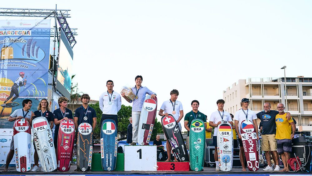 Le triomphe français au Championnats d'Europe Jeunes de Formula Kite