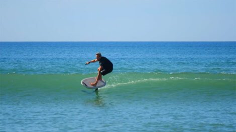 Faire du eFoil au Cap Ferret avec PWR-Foil