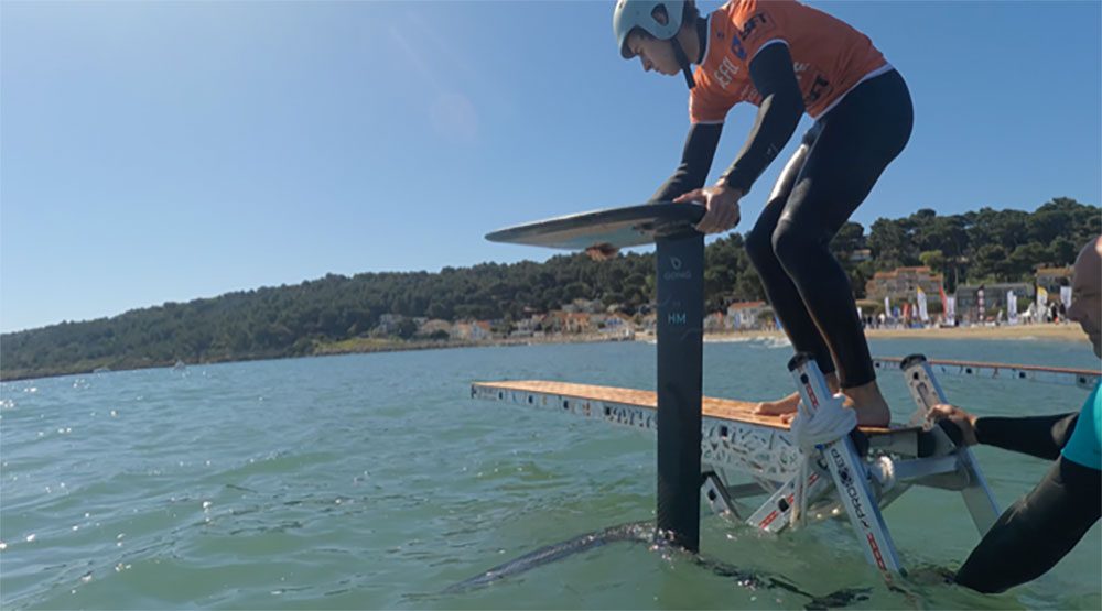 L’Échelle Européenne propulse le pumpfoil avec l’association Piouz