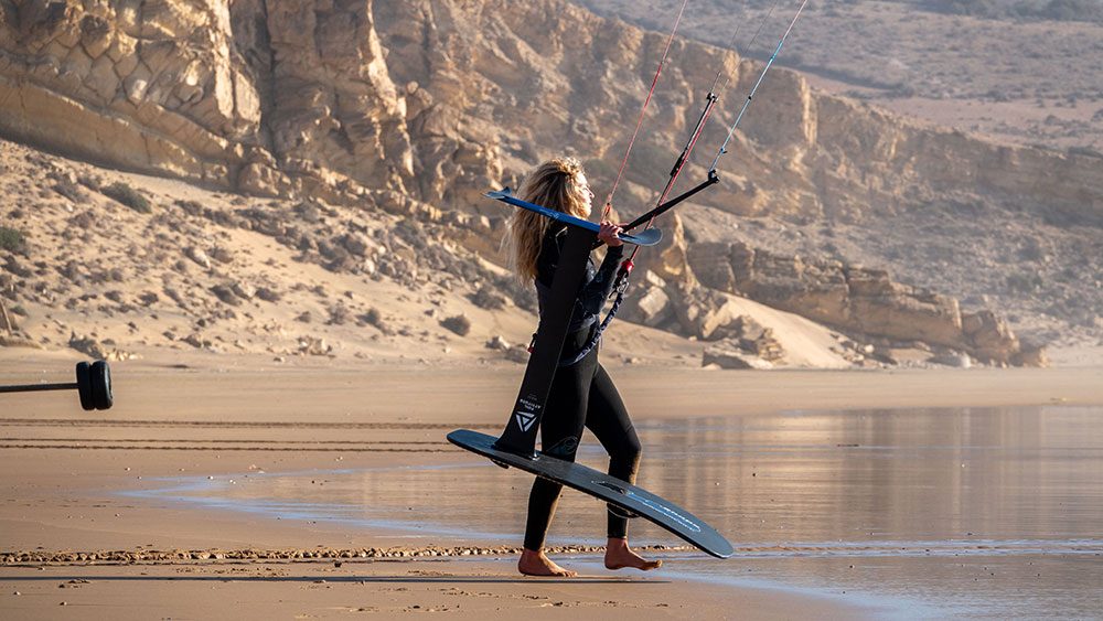Interview de Lilou Balanca, jeune freerideuse passionnée de foil