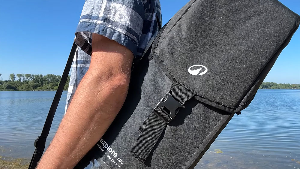 Test de la housse de Foil Tribord par Decathlon