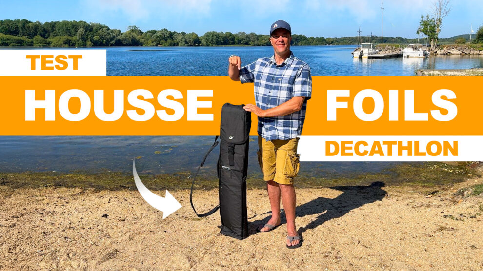 Test de la housse de Foil Tribord par Decathlon