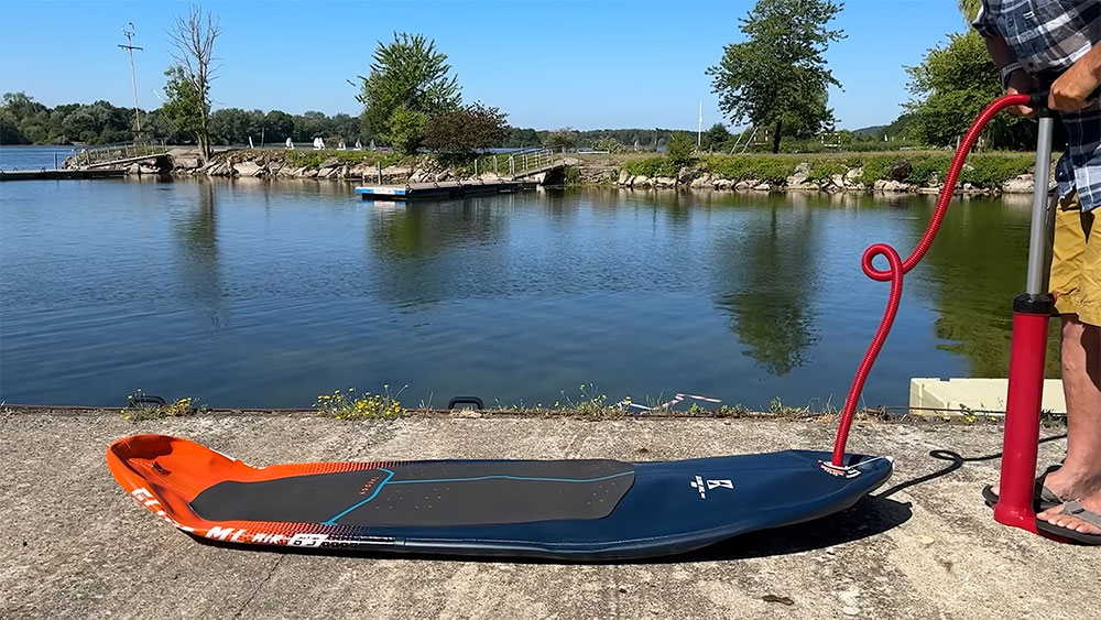 Test planche de foil Takoon Glide Midlenth Air