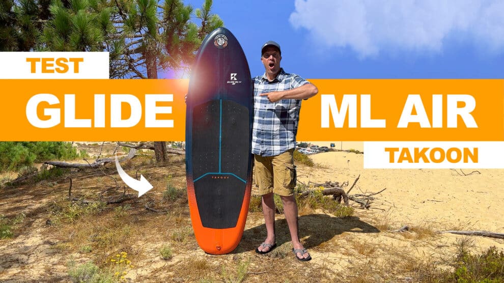 Test planche de foil Takoon Glide Midlenth Air