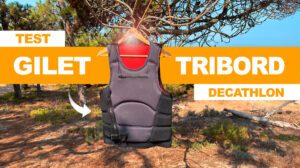Test du gilet d'impact et d'aide à la flottabilité Tribord de Decathlon