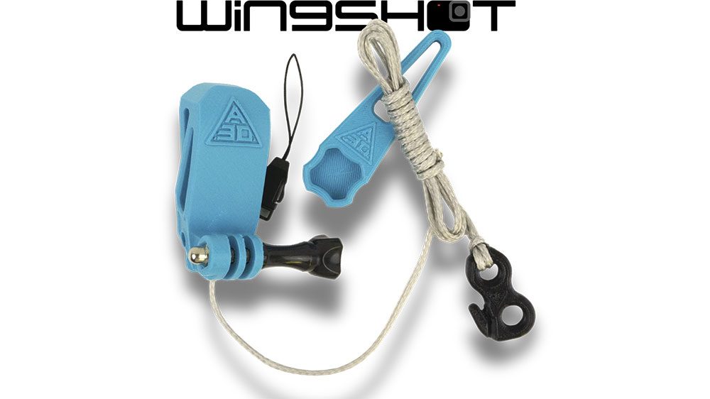 Wingshot, support caméra pensé pour le wingfoil