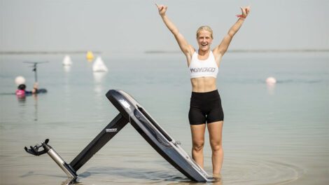 Les champions du monde SFT E-Foil sacrés à Abu Dhabi