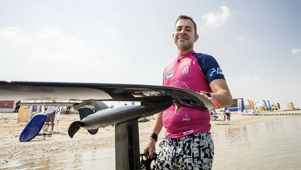 Les champions du monde SFT E-Foil sacrés à Abu Dhabi