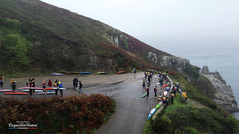 Clôture du Crozon Foil Festival sous le soleil de Morgat
