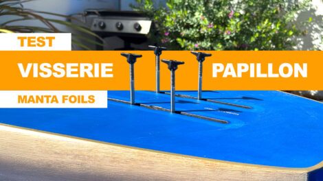 Visserie longue pour Foil Assist avec papillon de Manta Foils