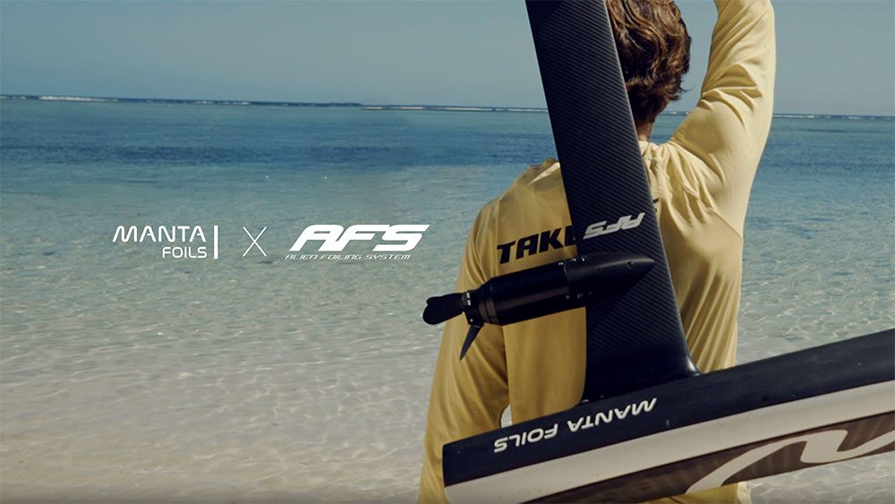 Manta Foils Take Off Evo, la nouvelle référence du foil assist ultra-léger
