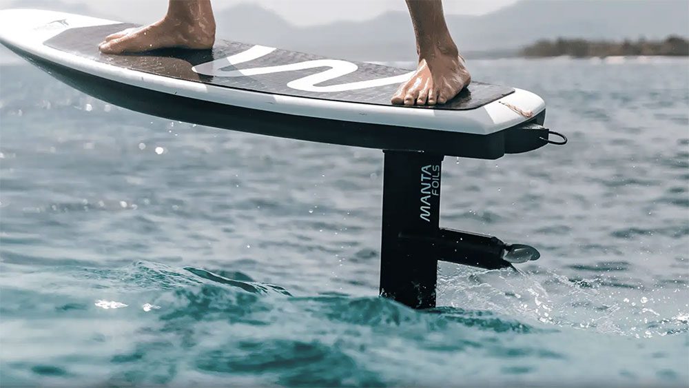 Manta Foils Take Off Evo, la nouvelle référence du foil assist ultra-léger