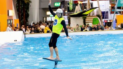 Foil Pumping au Boot Show de Düsseldorf