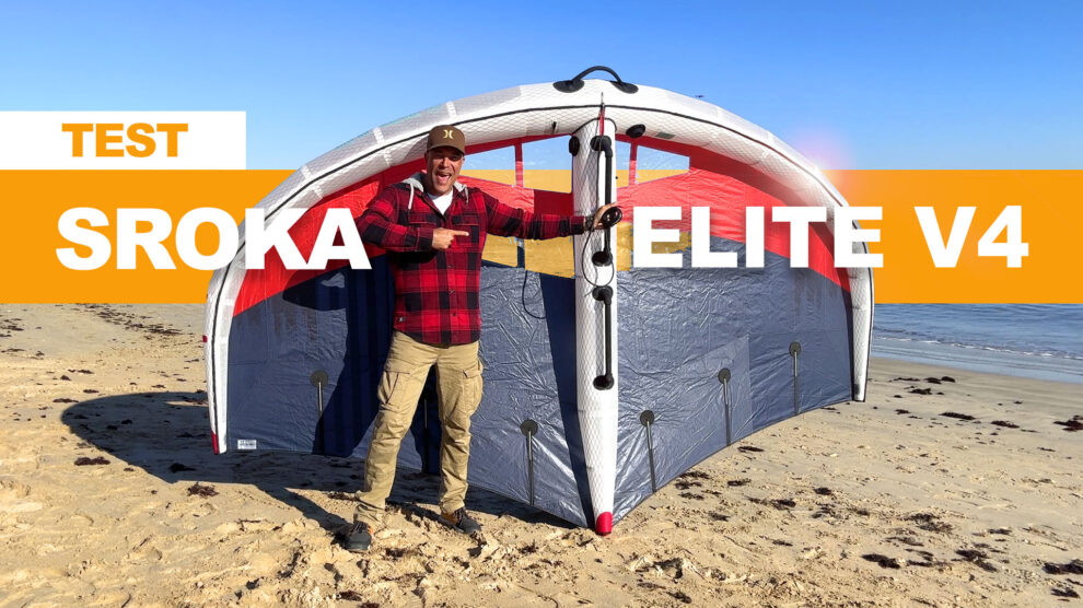 Test et avis de la voile de wing Sroka Elite V4