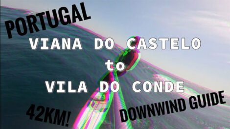 Downwind au Portugal avec Jack Galloway en SUP Foil