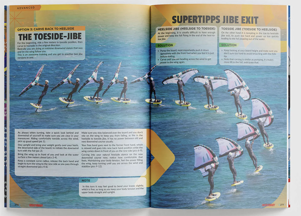 Maîtrisez toutes les manœuvres avec le Wingfoil Tricktionary 1