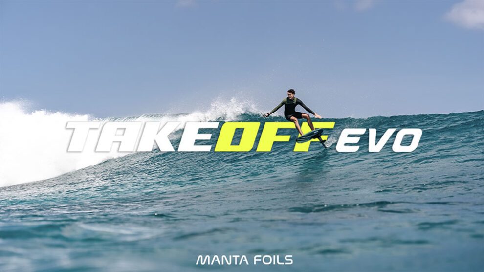 TakeOff Evo, nouvelle référence du foil assist par Manta Foils