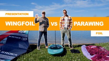 Parawing ou Wing Foil, vantage et inconvénients, on te dit tout !