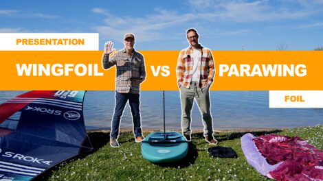 Parawing ou Wing Foil, vantage et inconvénients, on te dit tout !