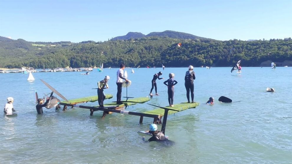 Open National de Pumpfoil 2026, première étape au lac de Monteynard