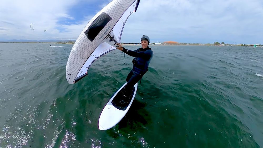 Test TAKOON SLIDE pour la parawing et le wing foil