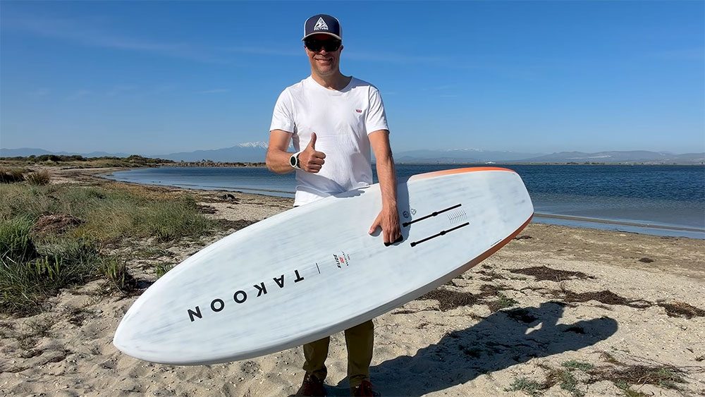 Test TAKOON SLIDE pour la parawing et le wing foil