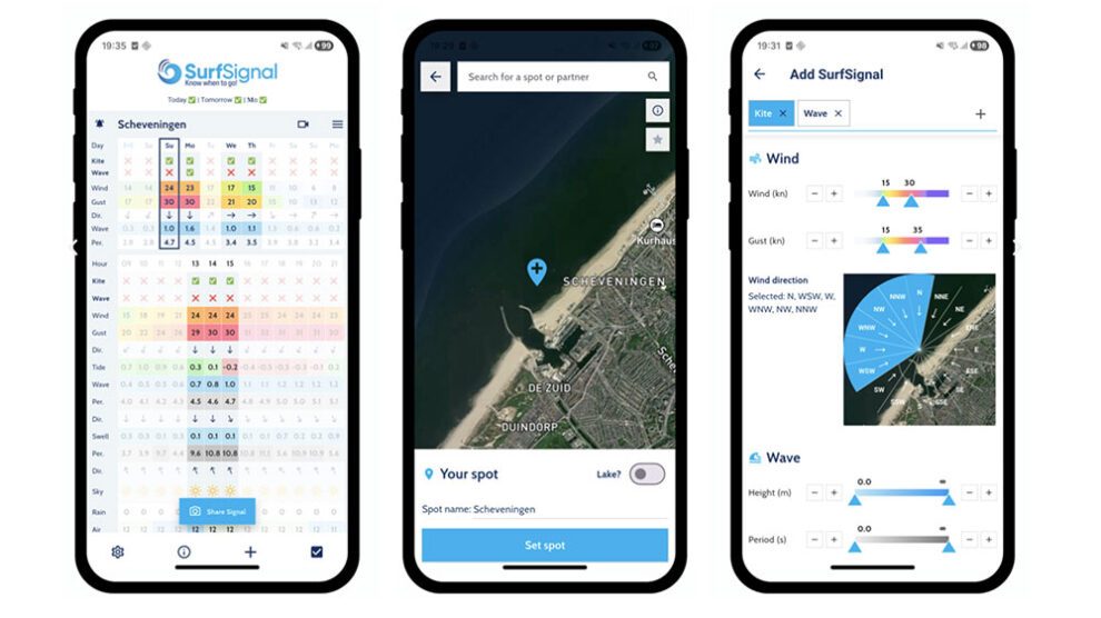 SurfSignal — L'application gratuite pour ne plus jamais rater une session de foil