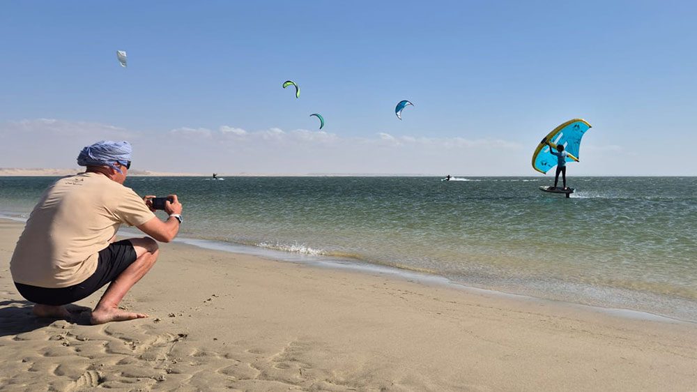 Dakhla et Lassarga, un paradis pour le foil et les sports nautiques
