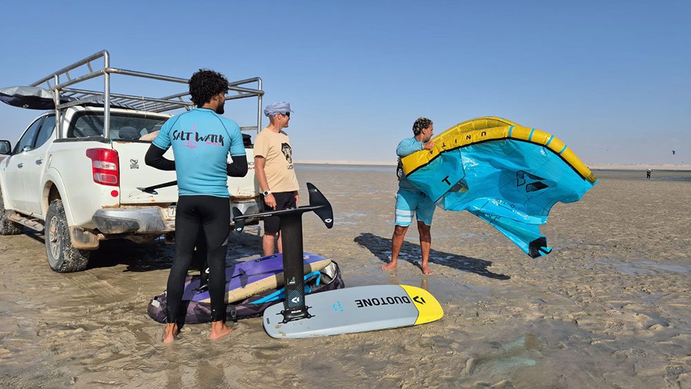 Dakhla et Lassarga, un paradis pour le foil et les sports nautiques