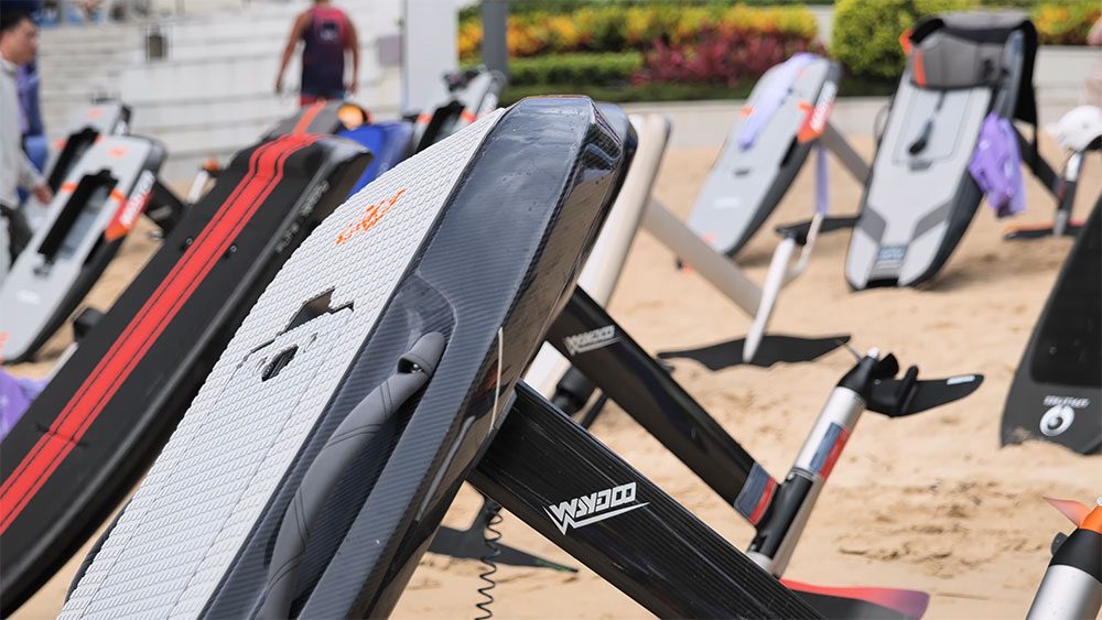 La première SFT E-Foil World Cup de Chine, à Shenzhen