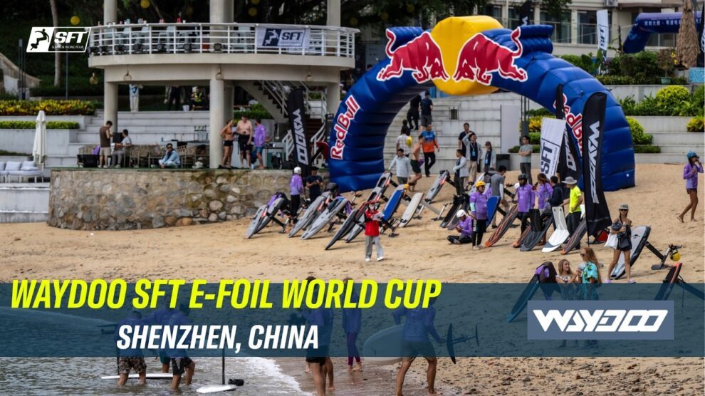 La première SFT E-Foil World Cup de Chine, à Shenzhen